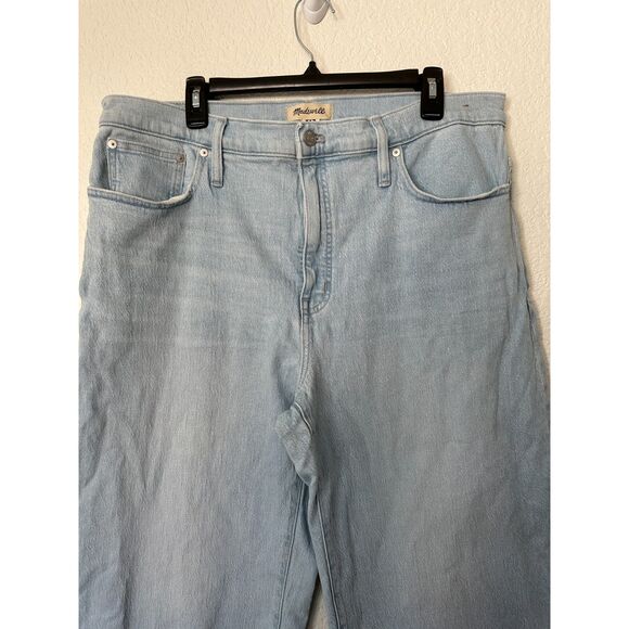 Madewell The Perfect Vintage Wide-Leg Crop Jean Size 33 - Picture 3 of 10